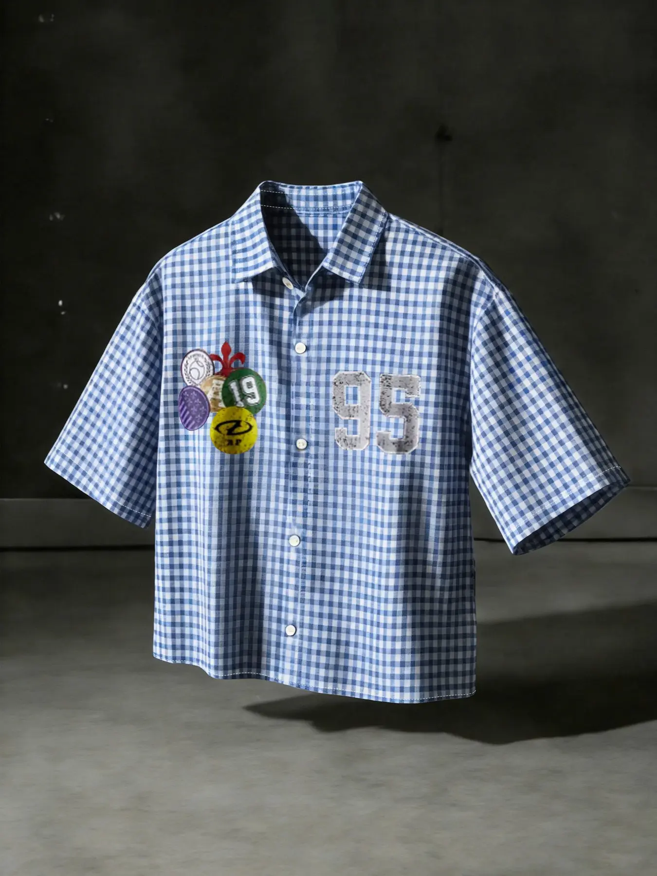 Men's Short Gingham Print Checkered Sleeveless Shirt, Fashion Classic Casual Top for Daily Wear, Versatile Stylish Fitted Design with Comfortable Fit