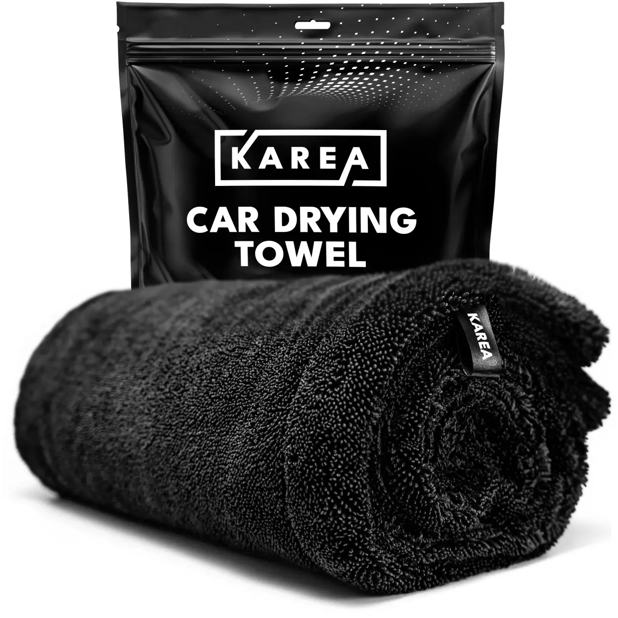 KAREA Ultra Premium Drying Towel 1400 GSM Microfiber - Thick, Soft, Absorbent, Safe for Car Paint absorbent car Vehicle Wash Kit