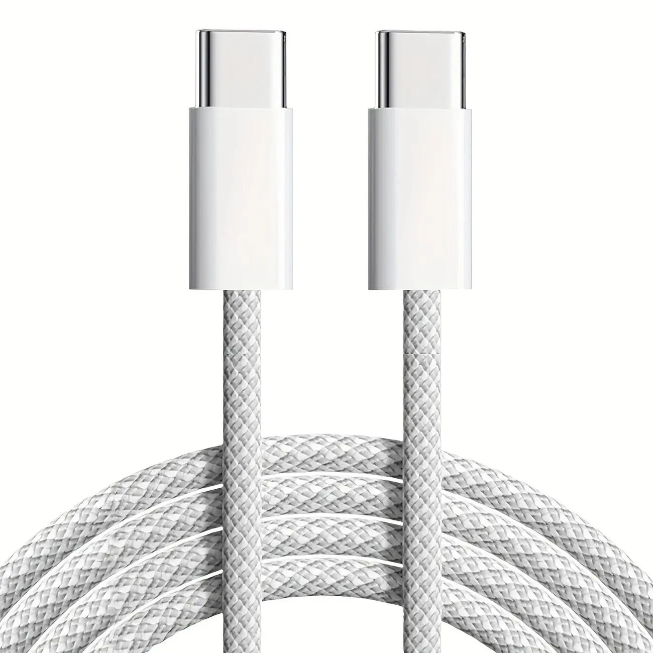 60W Fast Charging Data Cable, Type C Charger, 1pc USB-C to USB-C Cable, Fast Charger Cord, Compatible with iPhone 15 & 16 Samsung Galaxy S22/S21/S20 Ultra, Data Sync Cable