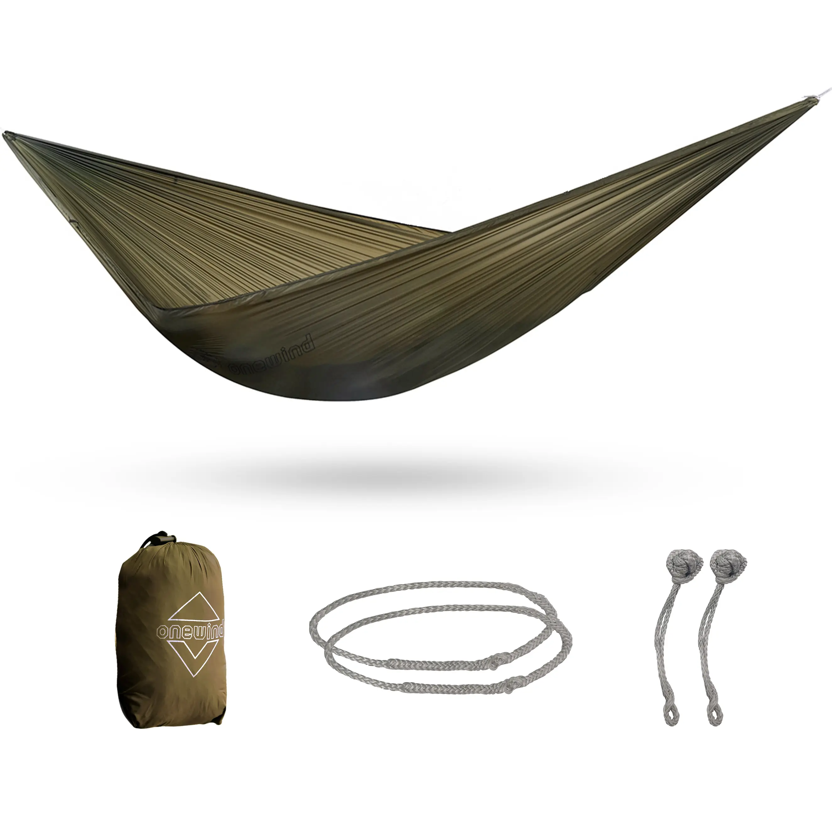 Onewind Kids Camping Hammock | 5oz UL Bunk System for 10'-12' Adult Hammocks, 200LB Children's Outdoor Small Hammock for Camping & Travel