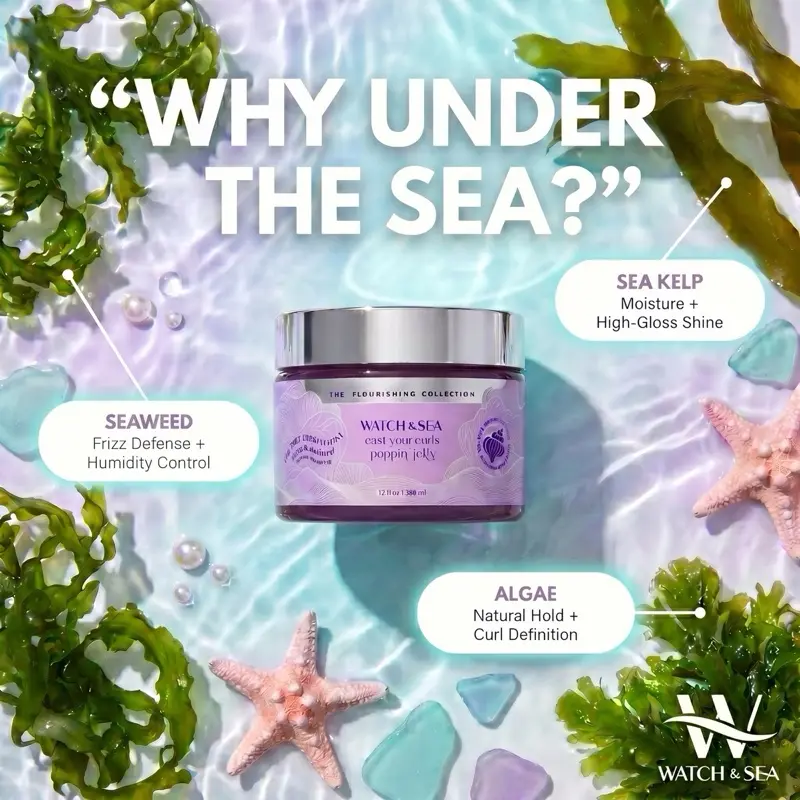 “CAST YOUR CURLS” Poppin’ Jelly Haircare Gel Defining Styling Cream Hairproduct Clump Proof “CAST YOUR CURLS” Poppin’ Jelly Haircare Gel Defining Styling Cream Hairproduct Clump Proof