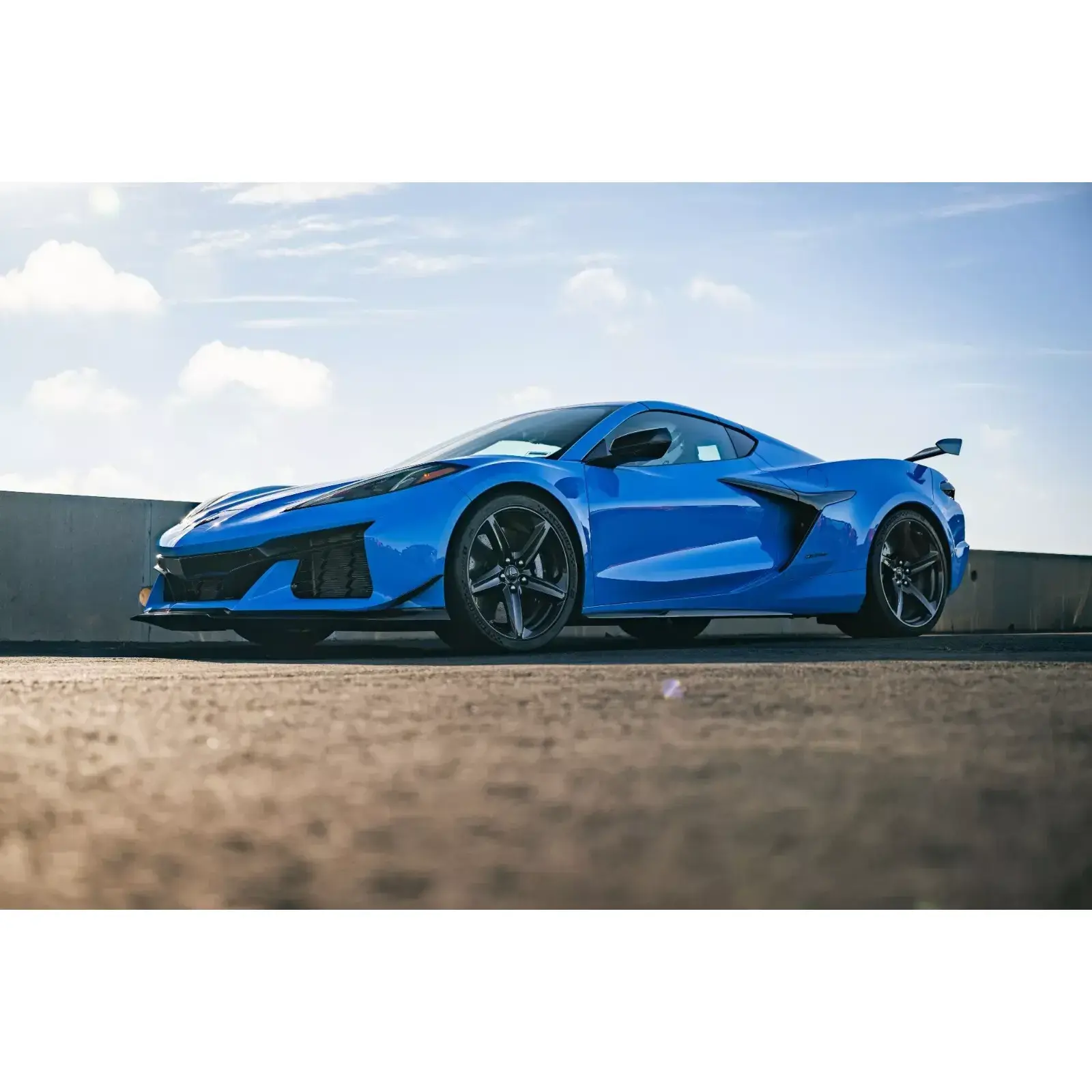2023 Chevrolet Corvette Z06 Blue | POSTER 24 X 36 INCH