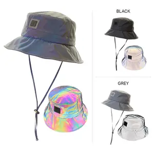 Waterproof Reflective Bucket Hat for Women