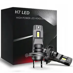 270° LED Car Headlights Kit de Faro Luces, 300W/Pair, 30000LM/Pair, Super Bright 6000K Cool White, Plug and Play, 50000hrs Lifespan, Aluminum Body, 12-24V, H7 H11 9005 9006 Compatible, No Battery Needed, Motor Vehicle Lighting| Modern Car Headlights