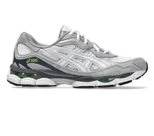 ASICS Gel-NYC White Glacier Grey Men's Authentic Shoes Footwear Sneaker Trainer Comfortable Walking Fashion Trending Gift