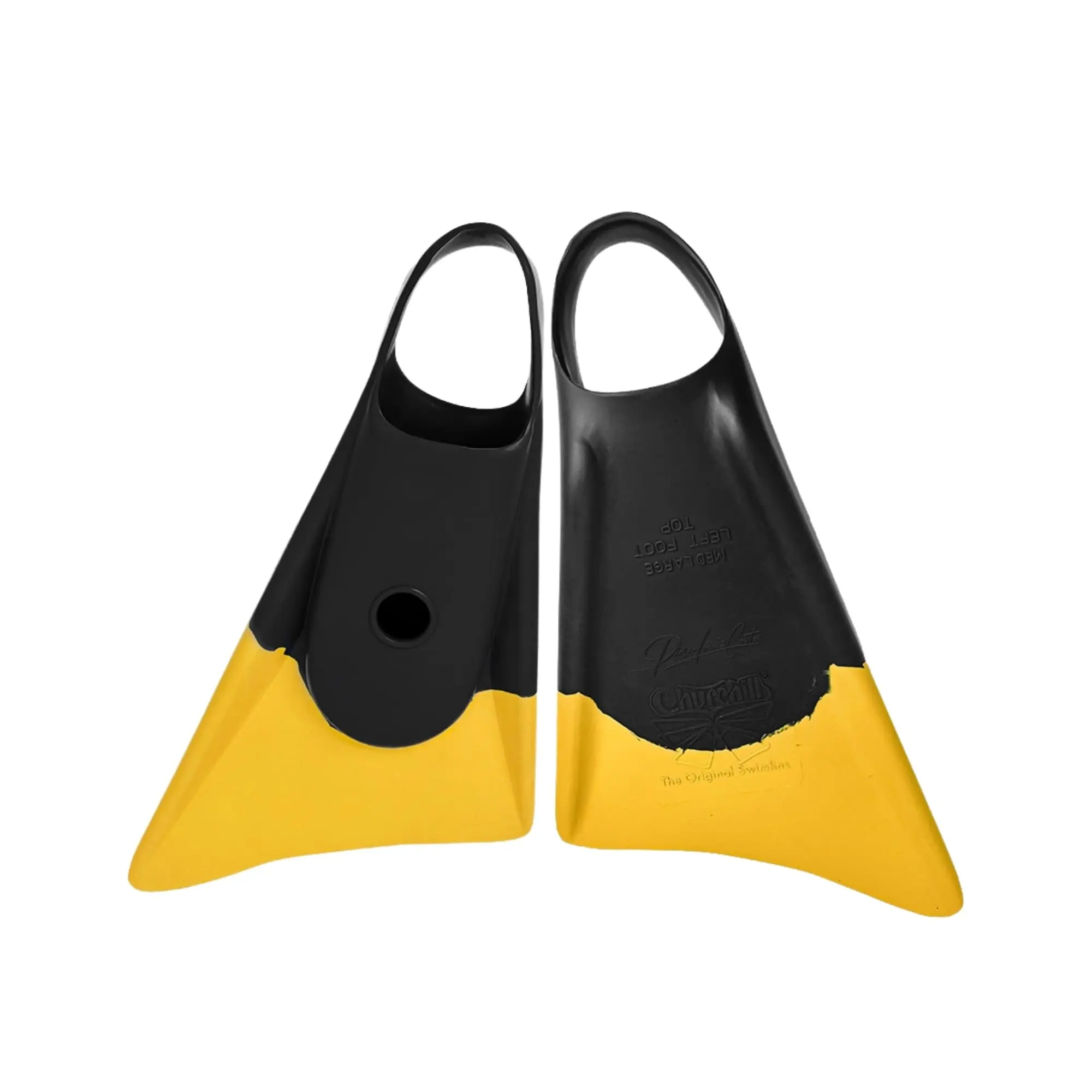 Swimfins100% Malaysian Rubber. Developed with Pierre Louis Costes (2X Bodyboard World Champion) (Medium Large)
