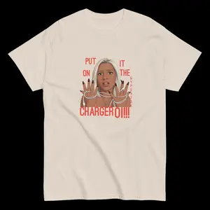 PUT IT ON THE CHARGER GYPSYTOK TEE Classic Cotton