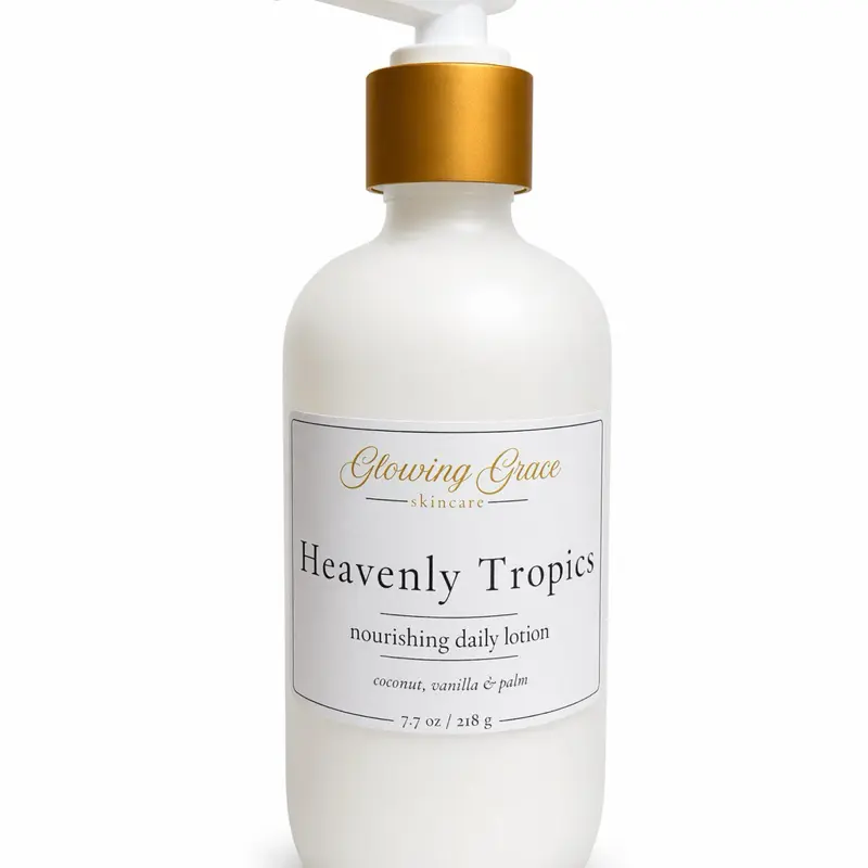 Glowing Grace Skincare Nourishing Antioxidant Blend Body Lotion - Single Item, 6.0-8.9 fl oz, Daily All Skin Types Moisturizer, Radiant Skin Support, Long-Lasting Hydration, Antioxidant Blend Body Lotions & Creams, Body Care, Moisture