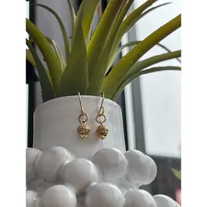 Gold-filled Itty Bitty Acorn (.4”) Earrings