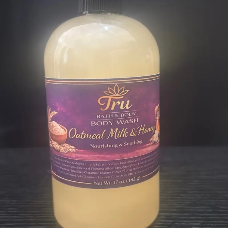Oatmeal milk & honey body wash