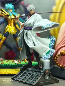 New Gintama Figure Sakata Gintoki Figures Action Figurine Doll Desk Decoration Statue Collection Model Kids Toy Birthday Gifts