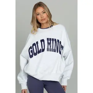 Heather Indigo GH Wide Arm Sweatshirt