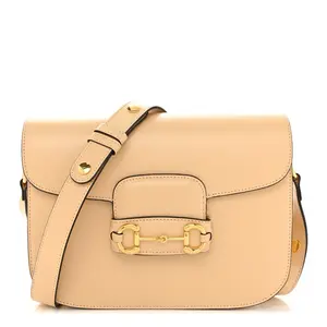 Pre-owned Louis Vuitton canvas Tote Bags GUCCI Calfskin Horsebit 1955 Shoulder Bag