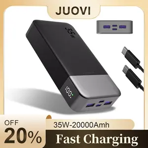 Portable Charger Power Bank 20000mAh, 35W Portable Charger, Battery Pack Fast Charging, Fast Charging with LED Display for iPhone 16 15 14, Galaxy, Tablet, Switch, etc