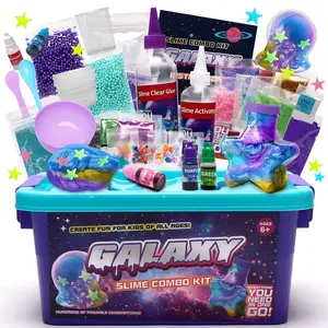 Ice Cream Slime DIY Set, Colorful Crystal Mud Craft Kit for Stress Relief, Perfect Christmas & Birthday Gift for Ages 6+, Family Fun Activity