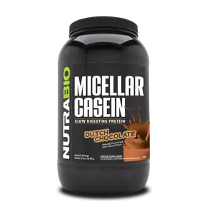 NutraBio Micellar Casein Protein Powder, 2 lbs