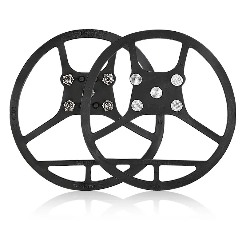 Disc Style 5 Claw Ice Gripper Set High Traction Anti Slip Mountaineering Gear