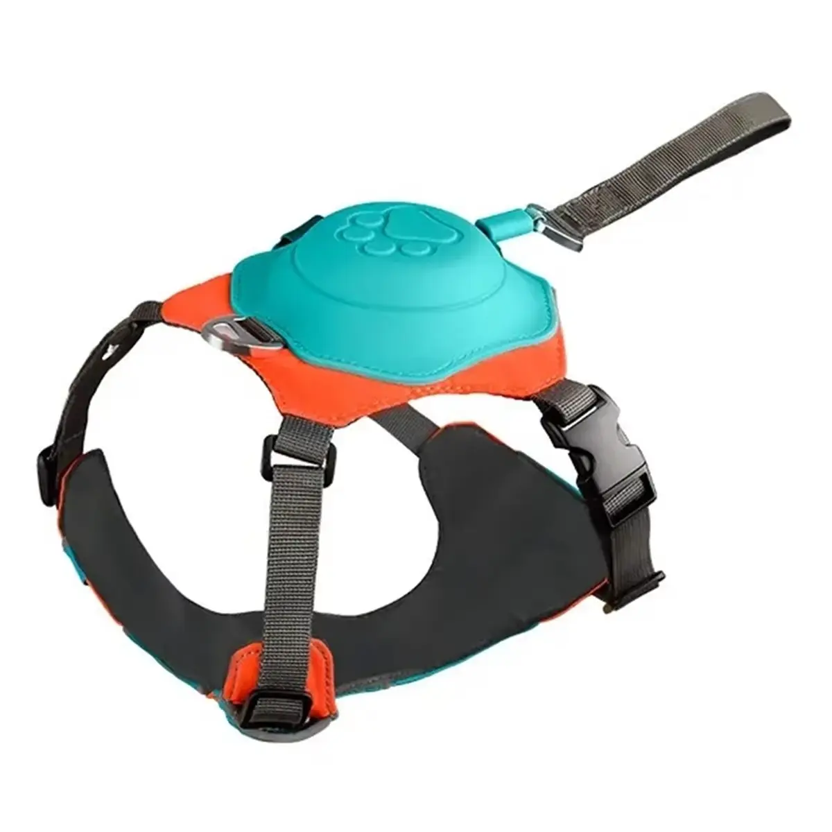 2-in-1 No Pull Dog Harness Model S B20 with Retractable Leash Automatic Anti-Burst Impact Function Adjustable Breathable Vest for Enhanced Comfort and Safety