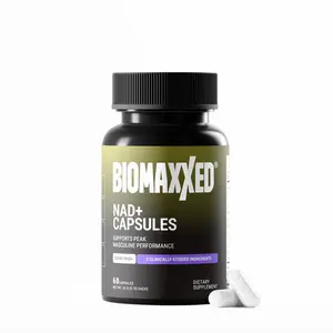 BioMaxxed NAD+ Cellular Support – Nicotinamide Riboside + Resveratrol for Energy, Longevity & Healthy Aging | Third-Party Tested