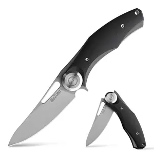 High quality folding knife as a gift, ultra-fast sharp, G10 handle high hardness, 5CR stainless steel new folding knife, outdoor portable box, handle, fruit knife.