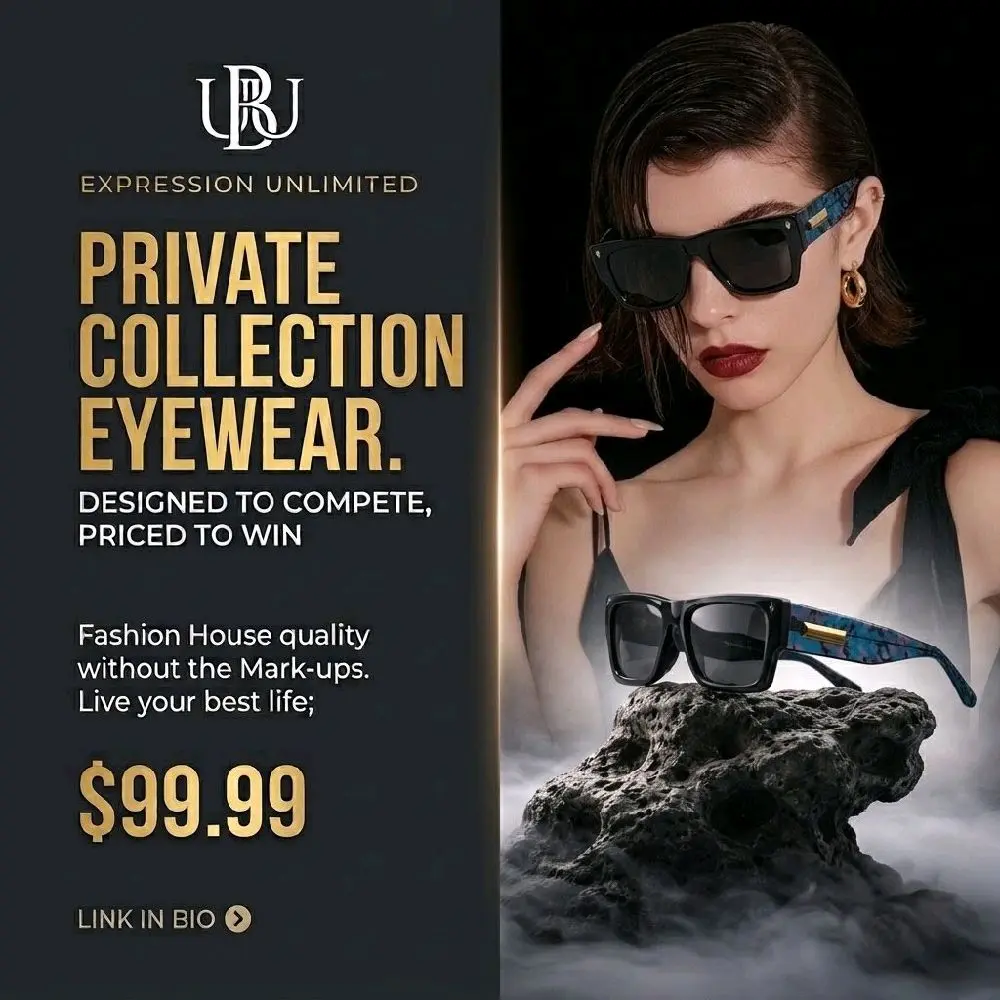 UBU Expression Unlimited Private Collection Eyewear Bold In Blue
