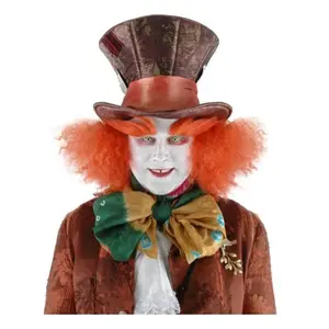 Mad Hatter Hat with Hair - Alice in Wonderland Movie - Costume Accessory - Adult