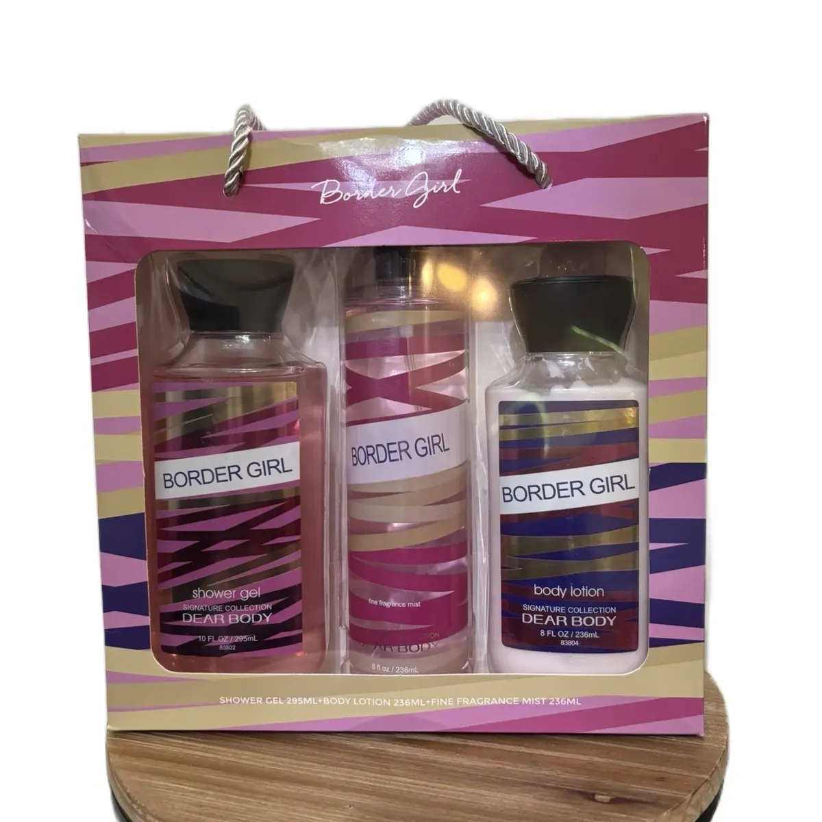 Dear Body lightly fragrance lotion Scented Aroma Body Care Moisturize Hydrating Smooth Aloe Blend Grape Vitamins