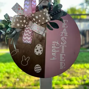 Happy Easter door hanger