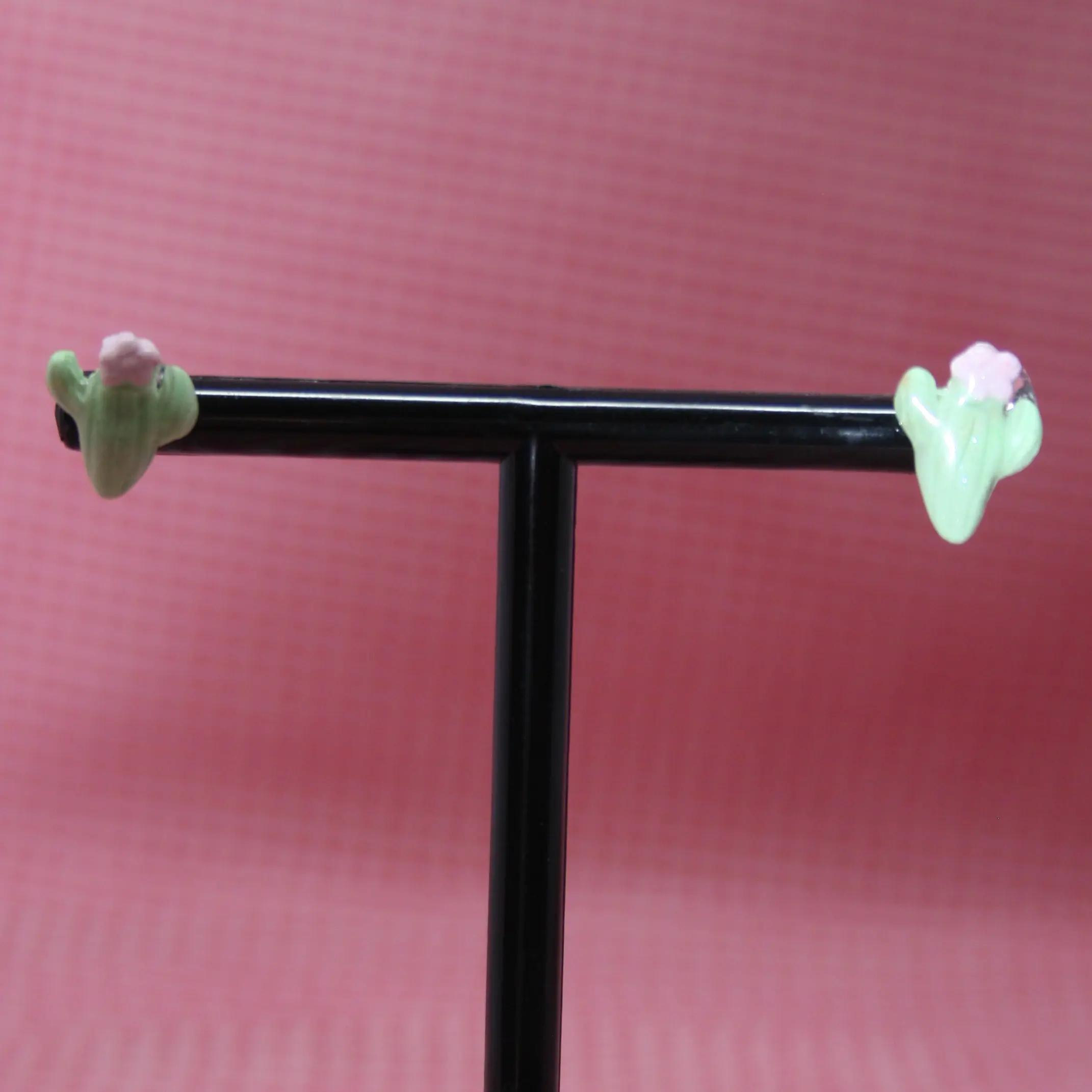 Polymer Clay Cactus Earrings