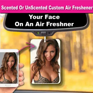 Custom Photo Car Aroma Air Freshner
