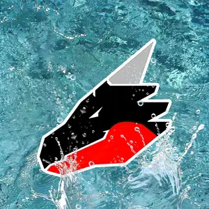Yiff Bad Dragon Fur Vinyl Sticker, Matte Effect, Self-adhesive, Single Use, Suitable for Laptops, Cars, Suitcases, Bumpers, Refrigerators, Windows, Toolboxes, Motorcycles - Waterproof Sticker Decal for Cars