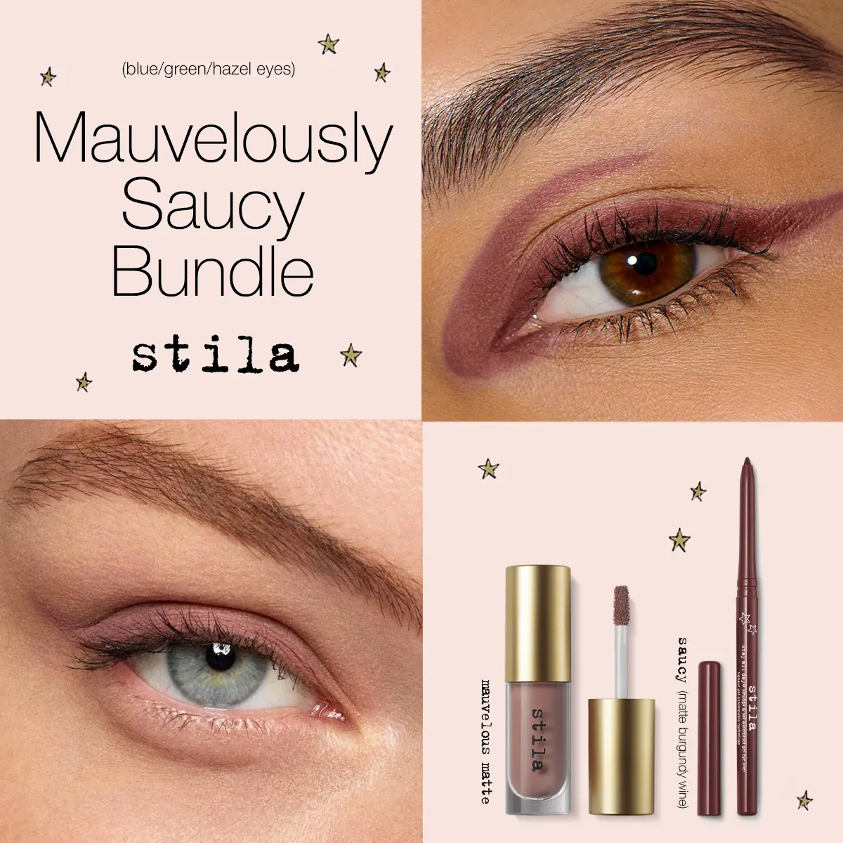 Mauvelously Saucy (Blue/Green/Hazel)