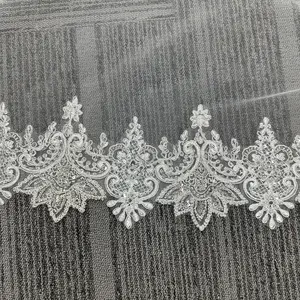 Custom veil for anybelissaguila : embroidery