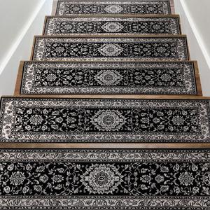 stair mat, 15pcs/set non-slip stair carpet, stair treads carpet, staircase rug, home flooring decor for living room bedroom, vanity decor accessories, mother's day gifts