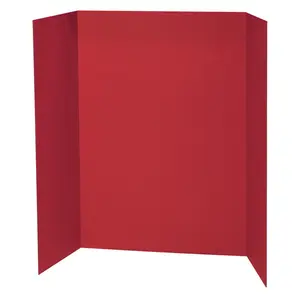 Pacon  Red Presentation Board, 48 x 36 in. - 6 Each