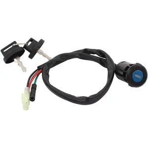 Ignition Switch w/Keys for Honda Recon 250 TRX250 2x4 Sportrax 250 400 TRX250EX TRX400EX FourTrax 200 TRX200 TRX250X ATV