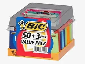 BIC Classic Lighters - 50ct