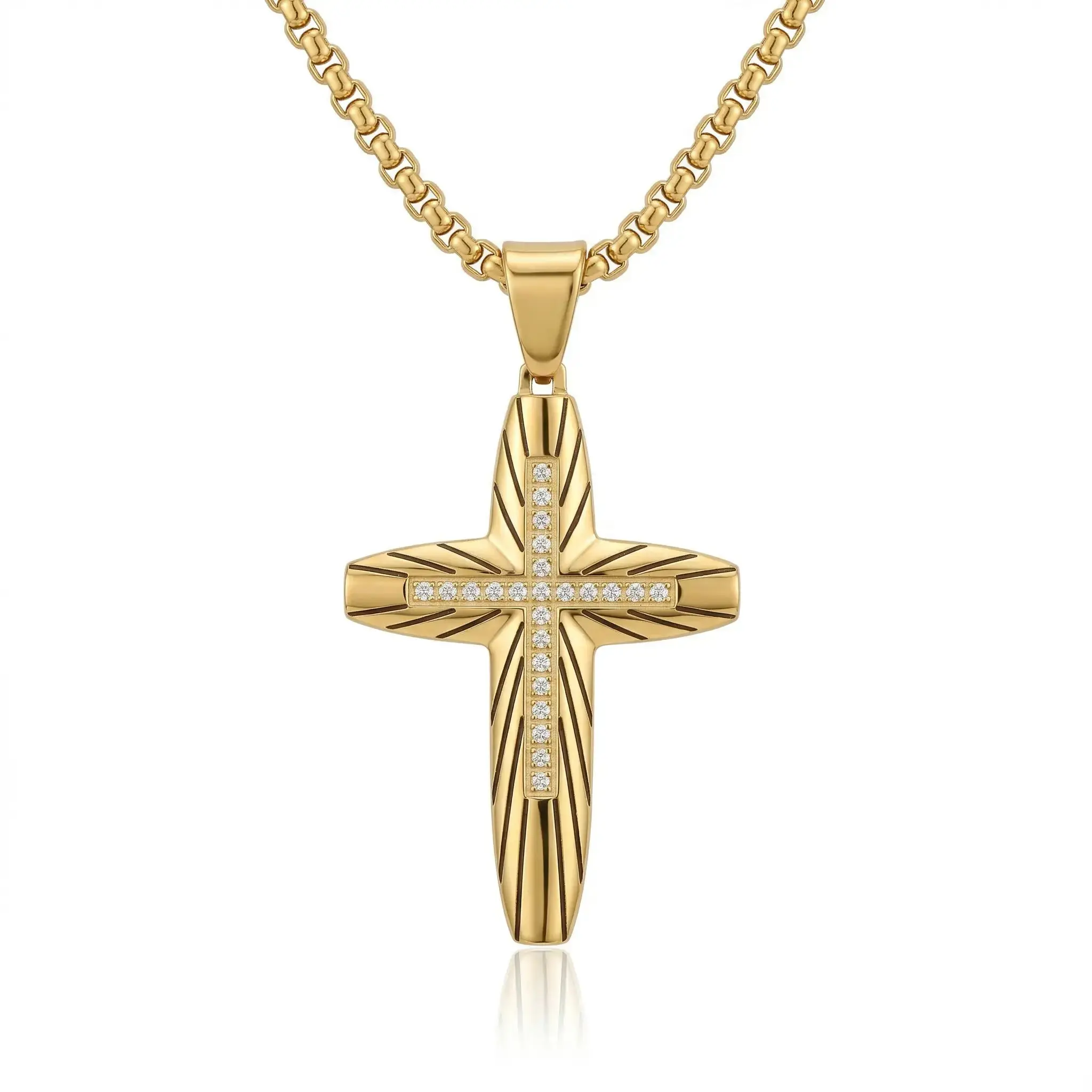 Logan Cross Necklace