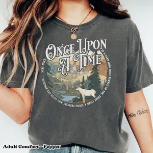 Throne of Glass Shirt, Once Upon A Time Quote, Aelin Galathynius, Bookish TOG tee Fantasy Book Lover Gift, Booktok Bookstagram Merch