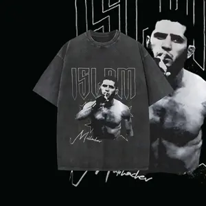 Islam Makhachev High Quality Tee, Boxing T-shirt, UFC Shirt, Fighter Tee, Graphic Boxing Champ T-Shirt