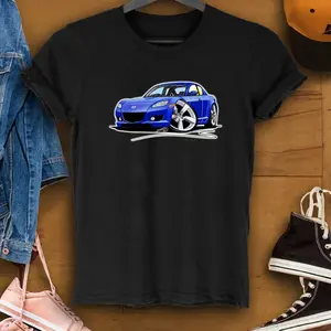 Mazda Rx8 Blue T-Shirt