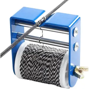 Archery Bowstring Serving Thread Jig and 131 yard/120m Durable Nylon Bow Serving String Thread For Compound Bow, Recurve Bow, Tying Peep Sight and Nock