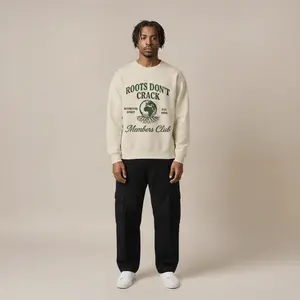 Men's Roots Heavy Sweatshirt Front Print