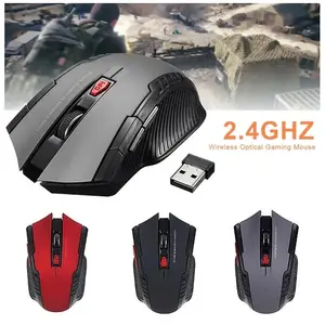 113 Wireless Mouse 2.4GHz Wireless Optical Mouse with USB receiver 6 button Portable wireless mouse for laptops