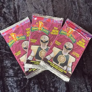 Three Packs of 1994 Mighty Morphing Power Rangers Non-Sport Trading Cards
