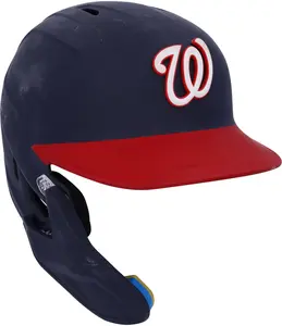 CJ Abrams Washington Nationals Player-Issued #5 Navy Batting Helmet from the 2024 MLB Season - Fanatics Authentic Certified