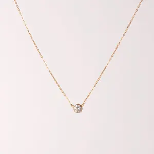 Everyday Solitaire Necklace