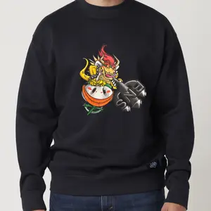 BNS flying turtle graphic crewneck