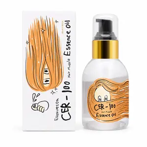 ELIZAVECCA CER-100 Lightweight Hair Essence Oil, 100ml – Smooth Leave-In Treatment Conditioner for Dry Hair Nourishing Sunflower