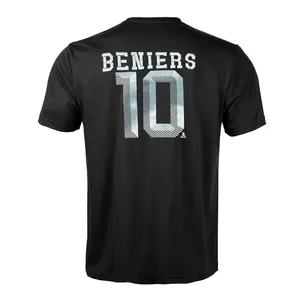 Seattle Kraken Third Jersey Matty Beniers Name and Number Tee